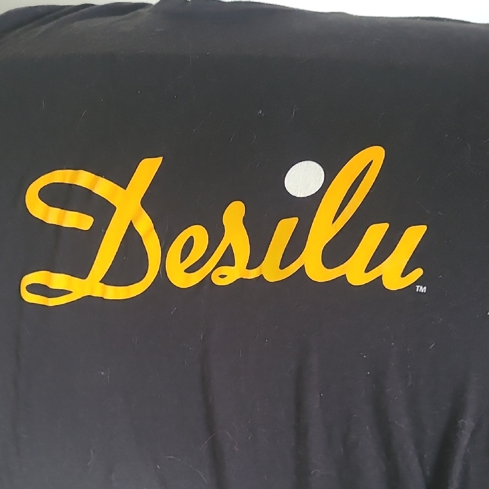 Desilu Black T-Shirt with Yellow Logo
